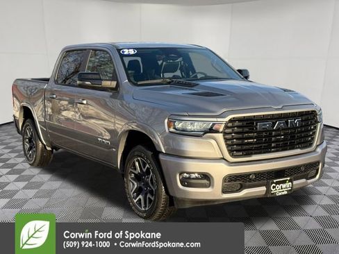 Used 2025 RAM 1500 Laramie w/ Sport Appearance Package image 1