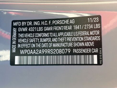Used 2024 Porsche 911 Carrera 4 image 42