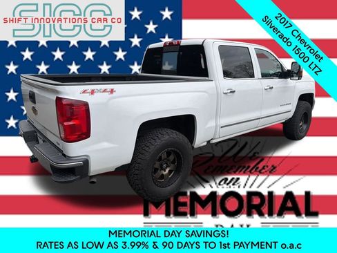 Used 2017 Chevrolet Silverado 1500 LTZ w/ Max Trailering Package AWD/4WD image 7