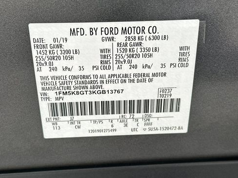 Used 2019 Ford Explorer Sport AWD/4WD image 41