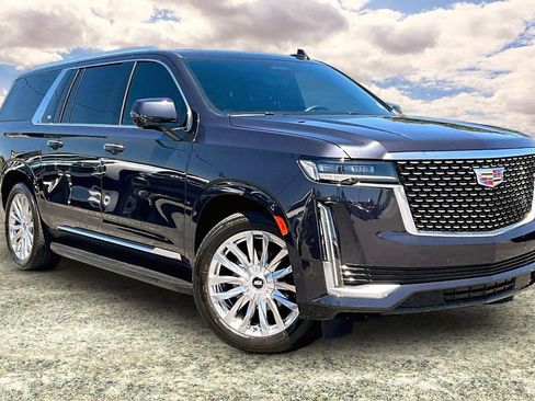 Used 2024 Cadillac Escalade ESV Premium Luxury w/ Performance Package RWD image 1