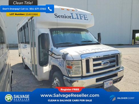 Used 2012 Ford E-450 and Econoline 450 Super Duty w/ Shuttle Bus Prep Pkg RWD image 5