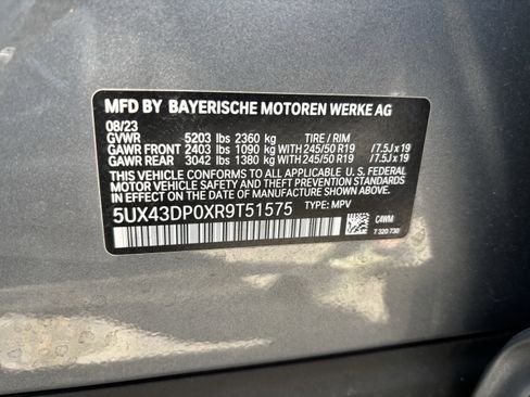 Used 2024 BMW X3 sDrive30i w/ Premium Package image 38