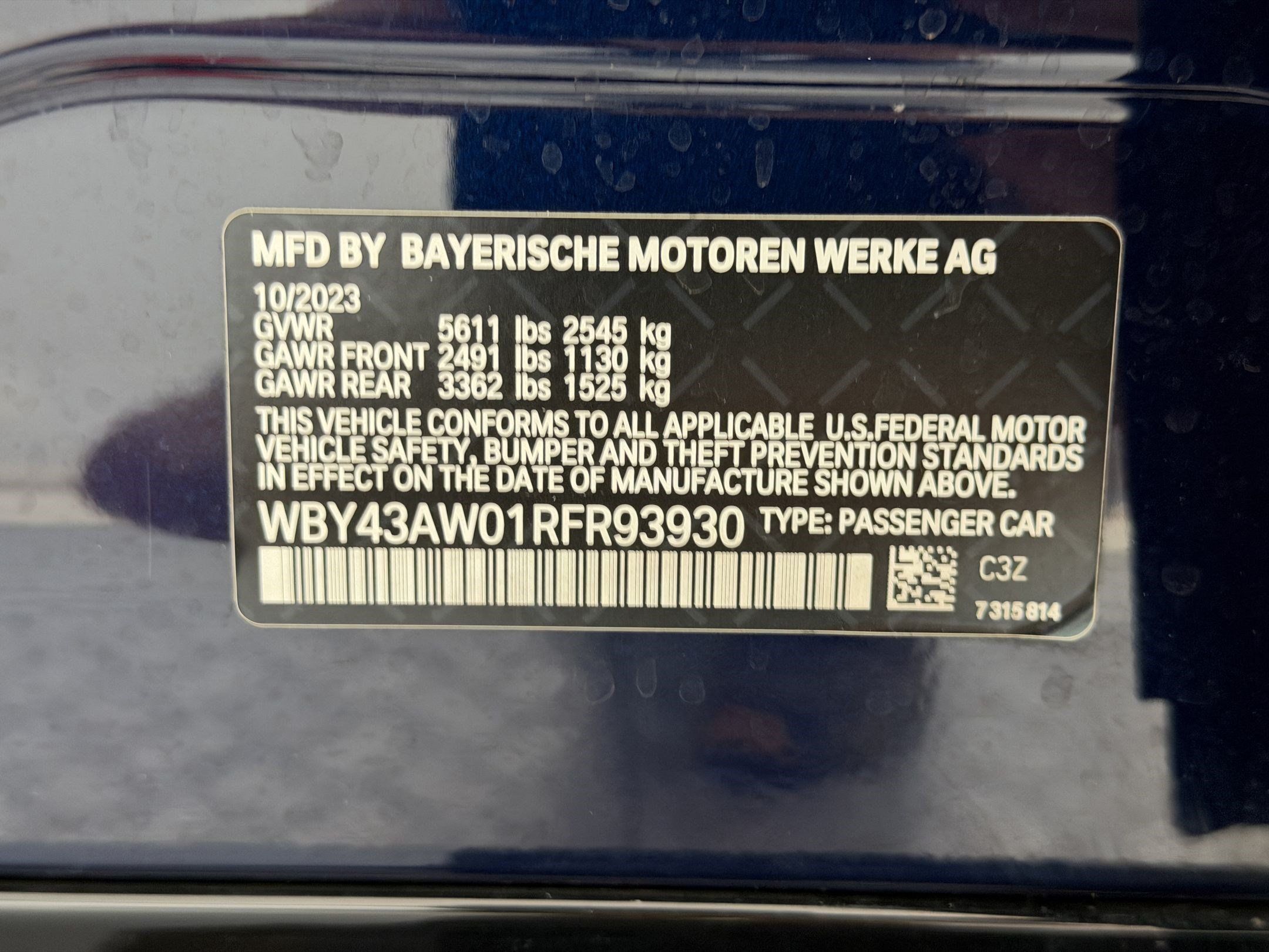 Used 2024 BMW i4 eDrive35 w/ M Sport Package RWD image 25