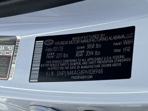 Certified 2023 Hyundai Elantra SEL FWD image 32