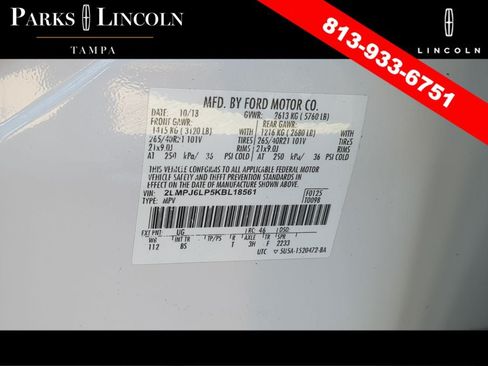 Used 2019 Lincoln Nautilus Reserve w/ Driver Assistance Package FWD image 36