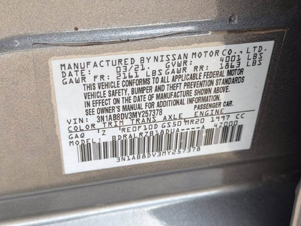 Used 2021 Nissan Sentra SR FWD image 25