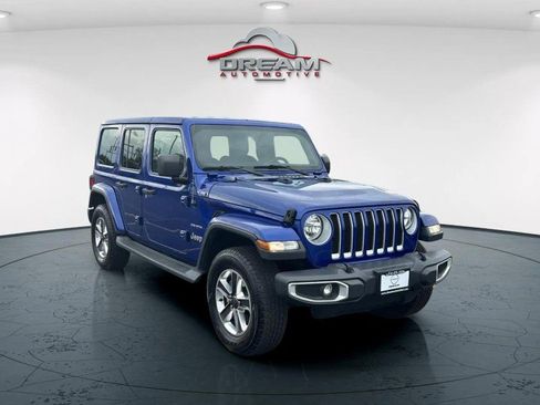 Used 2020 Jeep Wrangler Unlimited Sahara AWD/4WD image 1