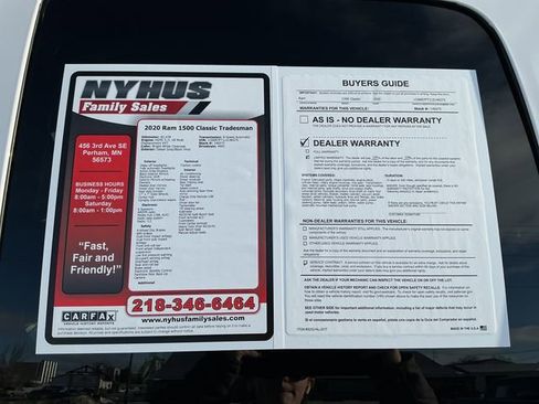 Used 2020 RAM 1500 Tradesman image 44