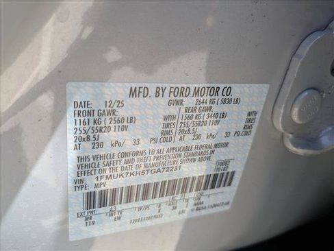 New 2026 Ford Explorer ST-Line w/ Premium Package RWD image 18