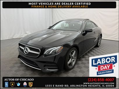 Used 2018 Mercedes-Benz E 400 4MATIC Coupe