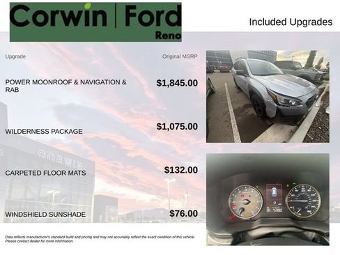 Used 2023 Subaru Outback Wilderness w/ Wilderness Package AWD/4WD image 3