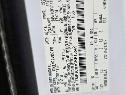 Used 2016 Ford F150 XL w/ Equipment Group 101A Mid RWD image 19