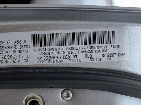 Used 2020 RAM 3500 Lone Star w/ Level 2 Equipment Group image 68