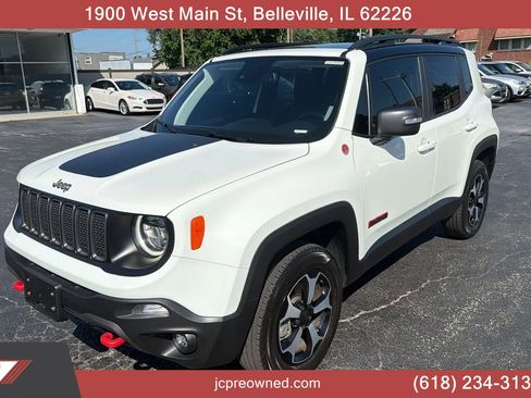 Used 2021 Jeep Renegade Trailhawk w/ Sun & Sound Group AWD/4WD image 1