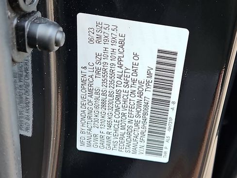 Certified 2023 Honda Odyssey Elite image 27