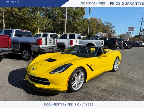 Used 2019 Chevrolet Corvette Stingray Convertible w/ 2LT Preferred Equipment Group image 2