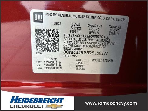 Used 2024 Chevrolet Blazer LT AWD/4WD image 8