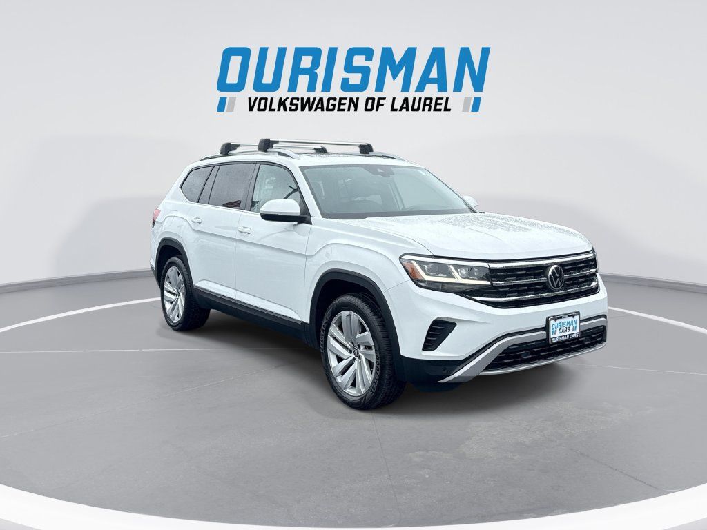 Used 2021 Volkswagen Atlas SEL AWD/4WD image 2