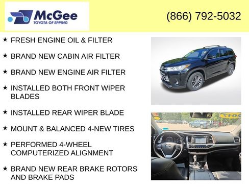 Used 2017 Toyota Highlander XLE AWD/4WD image 8