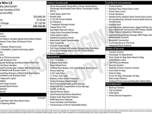 Used 2019 Kia Niro LX image 17