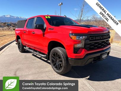 Used 2025 Chevrolet Silverado 1500 Custom Trail Boss w/ Turbomax Blackout Package