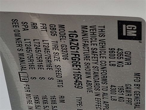 Used 2014 Chevrolet Express 3500 LT w/ LT Preferred Equipment Group image 26