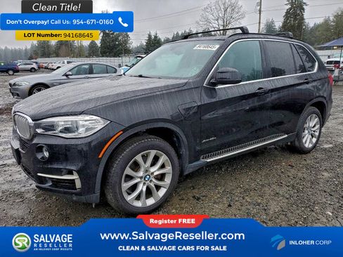 Used 2016 BMW X5 xDrive40e AWD/4WD image 1