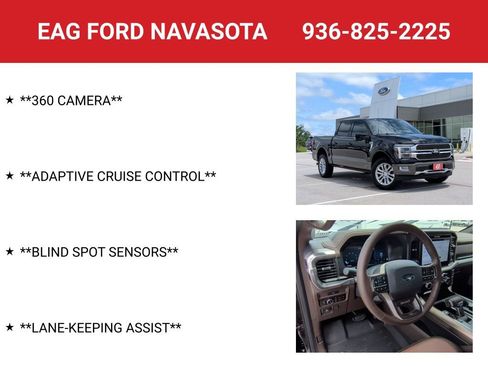 Used 2026 Ford F150 King Ranch w/ Equipment Group 601A High AWD/4WD image 8