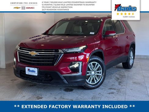 Certified 2023 Chevrolet Traverse LT w/ LPO, Floor Liner Package image 1
