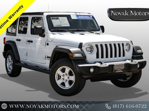 Used 2022 Jeep Wrangler Unlimited Sport image 1