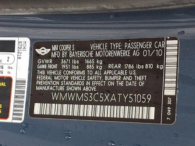 Used 2010 MINI Cooper S FWD image 28