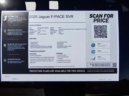 Used 2020 Jaguar F-PACE SVR AWD/4WD image 29