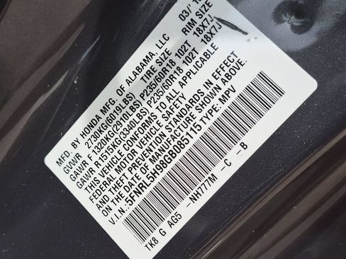 Used 2016 Honda Odyssey Touring Elite image 24