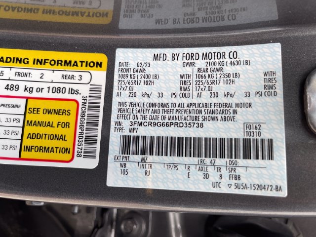 Used 2023 Ford Bronco Sport Heritage w/ Heritage Convenience Package AWD/4WD image 21