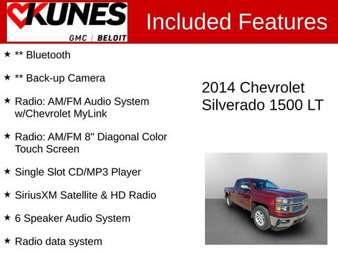 Used 2014 Chevrolet Silverado 1500 LT w/ All Star Edition image 2