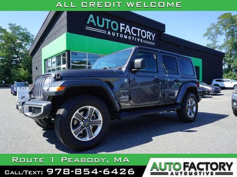 Used 2018 Jeep Wrangler Unlimited Sahara image 1