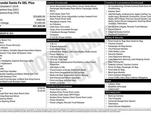 Used 2019 Hyundai Santa Fe SEL image 5