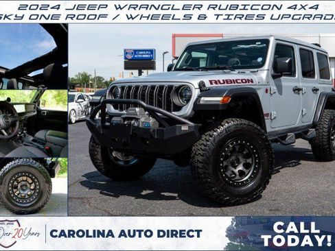 Used 2024 Jeep Wrangler Unlimited Rubicon w/ Technology Group image 1