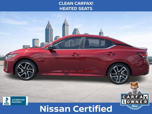 Certified 2025 Nissan Sentra SR FWD image 2