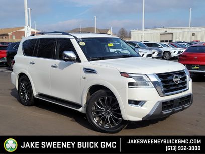 Used 2022 Nissan Armada Platinum w/ Captain's Chairs Package