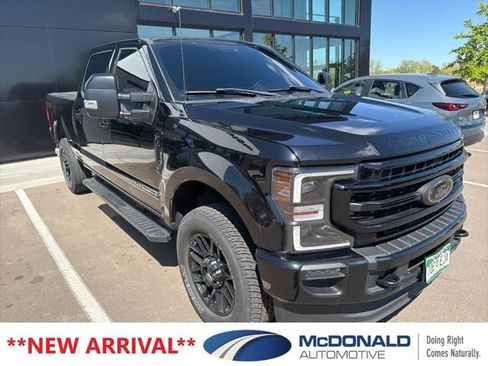 Used 2022 Ford F350 Lariat w/ Black Appearance Package AWD/4WD image 2