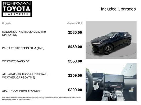 Used 2024 Toyota bZ4X AWD w/ Weather Package image 4