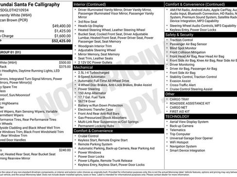 New 2026 Hyundai Santa Fe Calligraphy AWD/4WD image 6