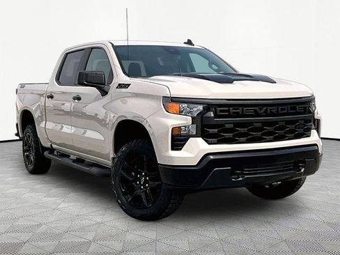 New 2026 Chevrolet Silverado 1500 Custom Trail Boss w/ Dark Appearance Package AWD/4WD image 1