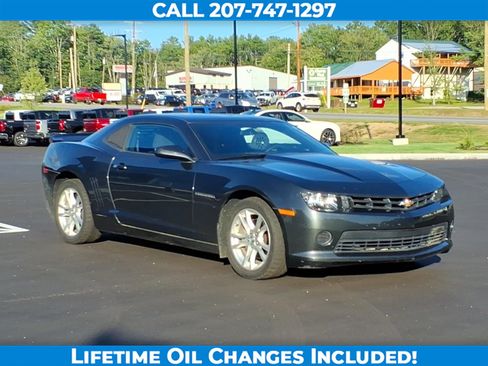 Used 2015 Chevrolet Camaro LS w/ Black Rally Stripe Package RWD image 3