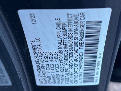 Used 2024 Honda Accord EX-L image 30