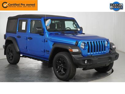 Certified 2021 Jeep Wrangler Unlimited Sport