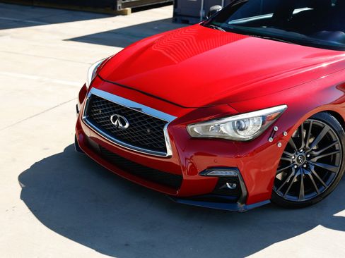 Used 2018 INFINITI Q50 Red Sport 400 w/ Sensory Package (Sport) image 36