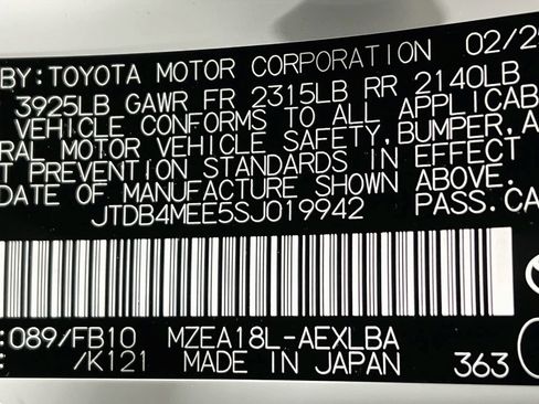 Certified 2025 Toyota Corolla LE FWD image 26